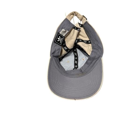 Adjustable UNISEX ADIDAS tan/cream colored hat OSFM Good Condition - Picture 9 of 10